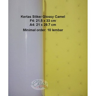 

Kertas Stiker HVS/Doff & Glossy Merk Camel Ukuran F4/A4