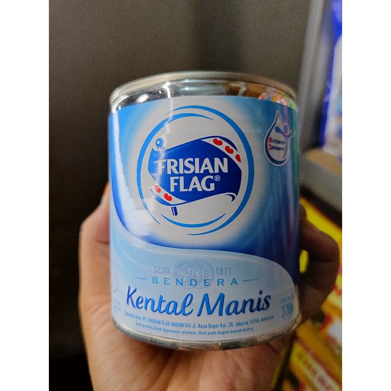

paket 2 kaleng susu kental manis Frisian flag 370gr
