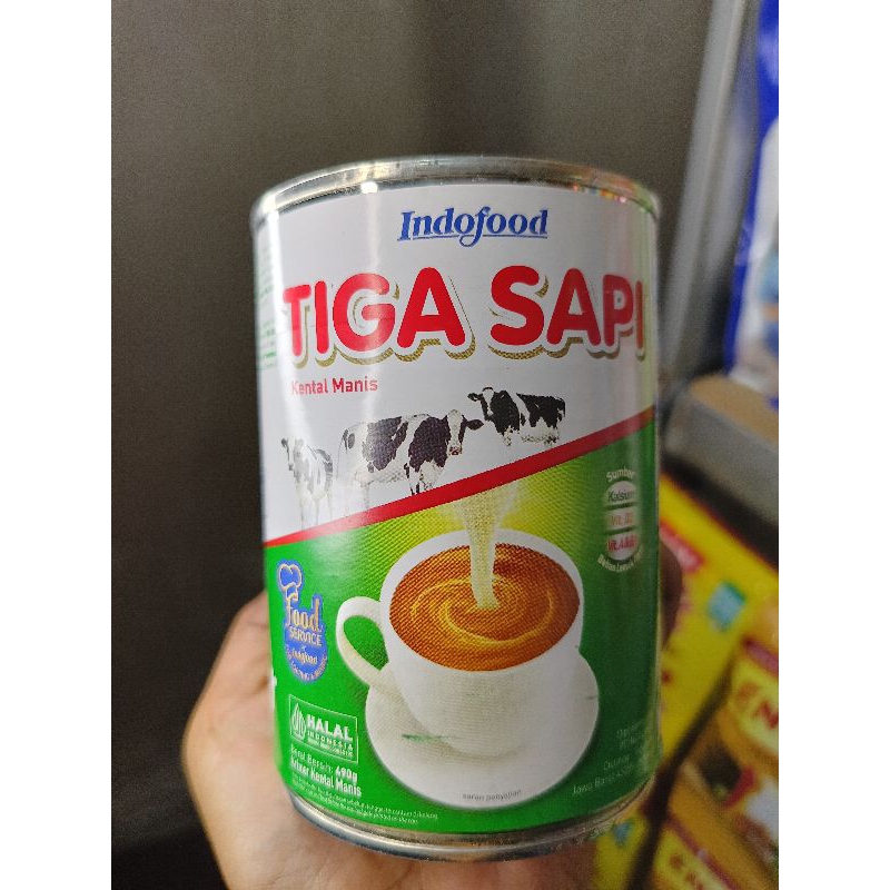 

susu tiga sapi kental manis 490gr
