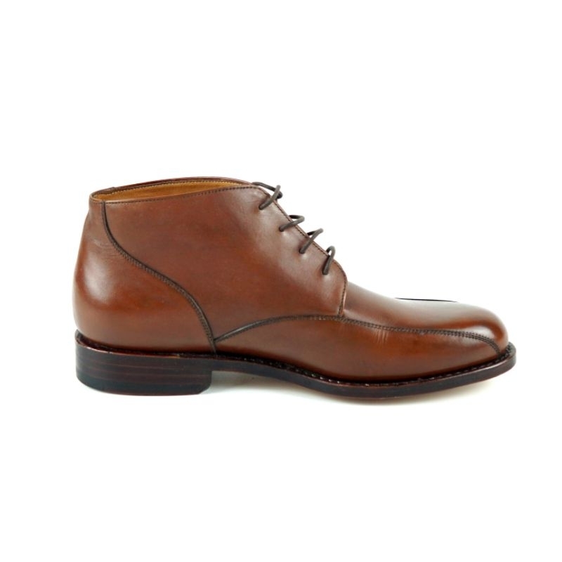 M&T - Ankle Boots Pria Glory Brown Goodyear Welt Norwegia - Sepatu Boots Pria Coklat Goodyear