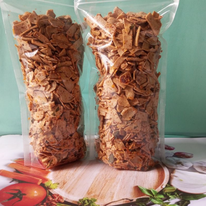 

Basreng pedas tipis dan Basreng tipis original Premium