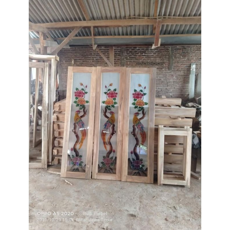 Set Kusen Dan Jendela Rumah Jati