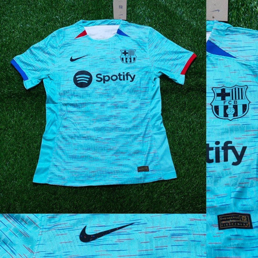 [ PLAYER ISSUE ]JERSEY BAJU BOLA PRIA BARCA 3RD 2023 2024 NEW PLAYER VERSION - IMPORT