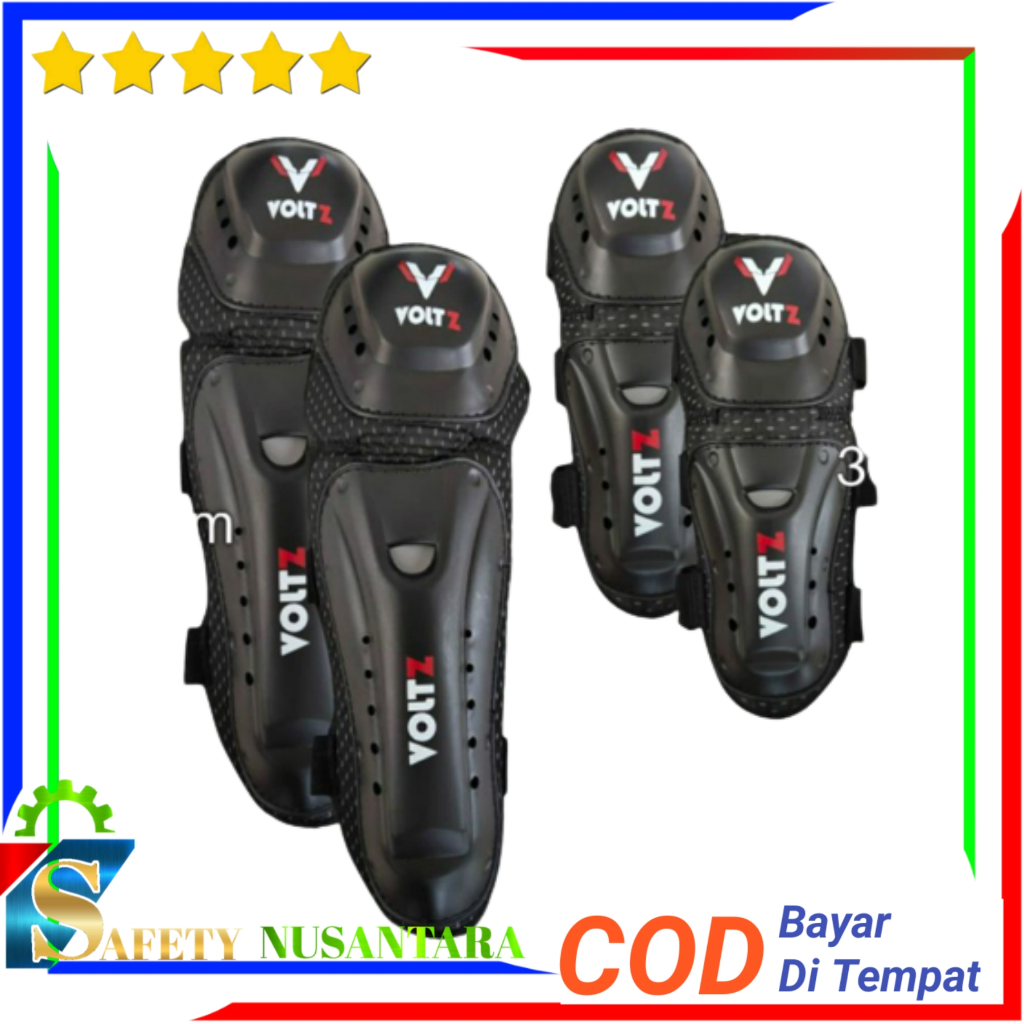Decker Deker Dekker Motor Voltz Pelindung Lutut Dan Siku Touring