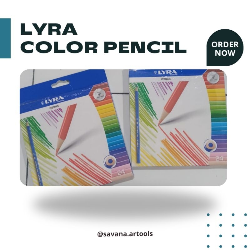 

Pensil Warna Lyra Osiris 24 Warna/Lyra Color Pencil