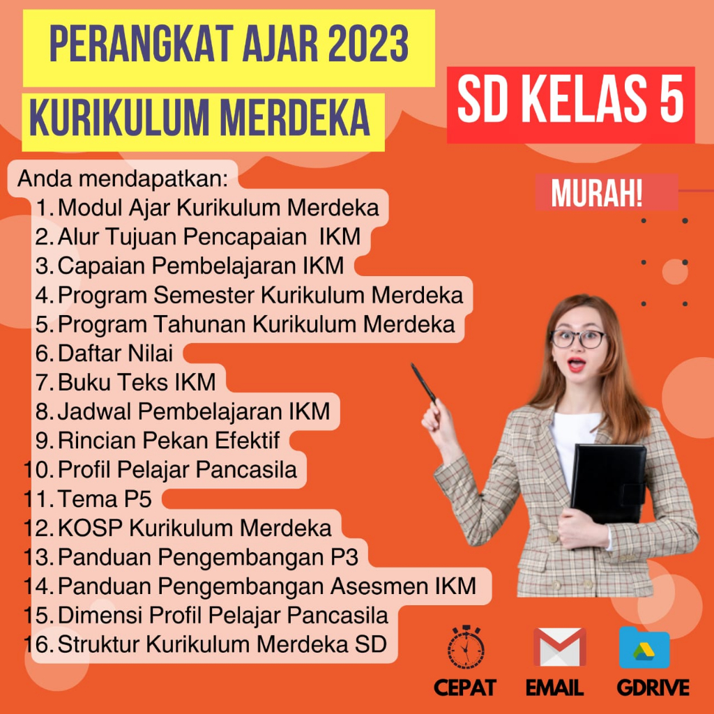 

PERANGKAT PEMBELAJARAN KURIKULUM MERDEKA SD KELAS 5