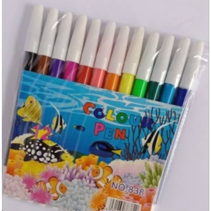 

SPIDOL WARNA KODE 838 MERK DAVIS ISI 12 WARNA / 1 PACK