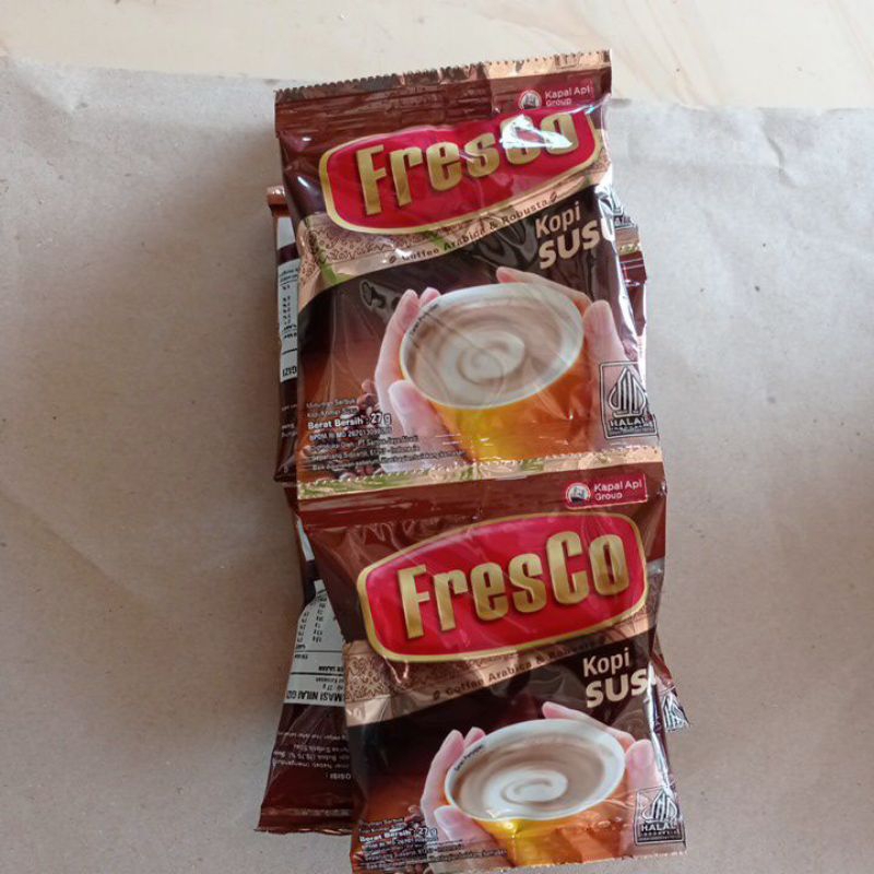 

Fresco kopi susu dapat 2 renceng (20pcs)