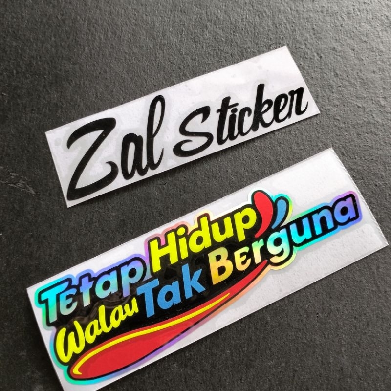 sticker tetap hidup walau tak berguna sticker cutting