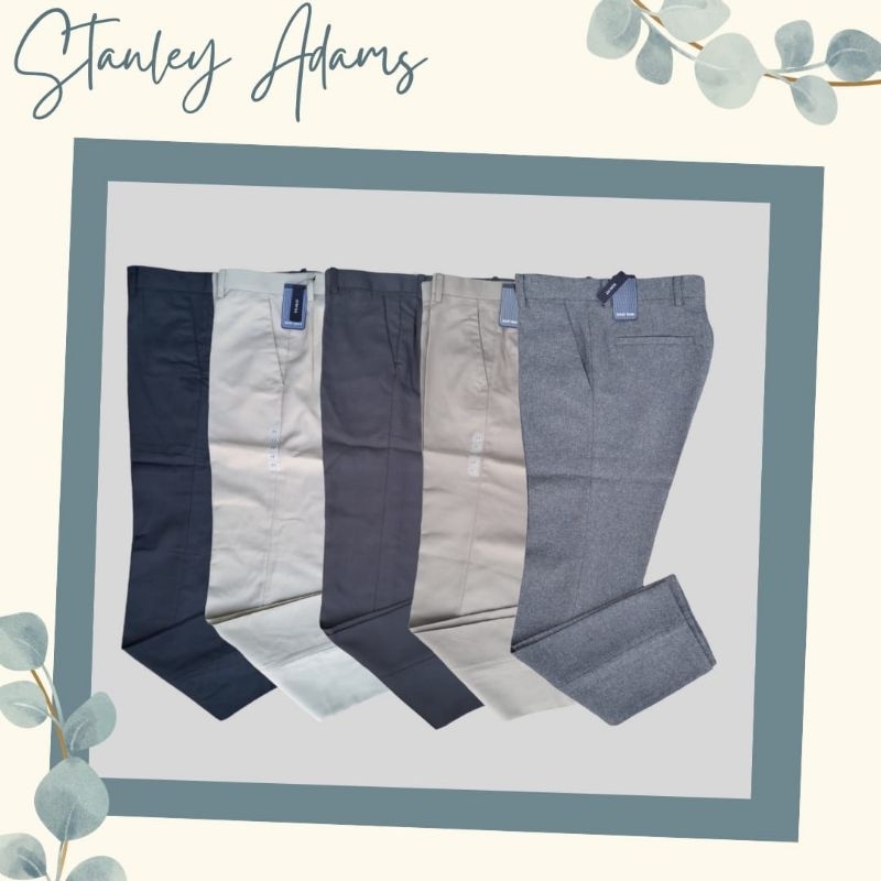 CELANA FORMAL STANLEY ADAMS SLIM FIT COWOK