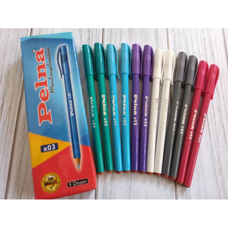 

12PC PELNA X03 BULPEN MURAH/ BULPEN PELNA TINTA HITAM