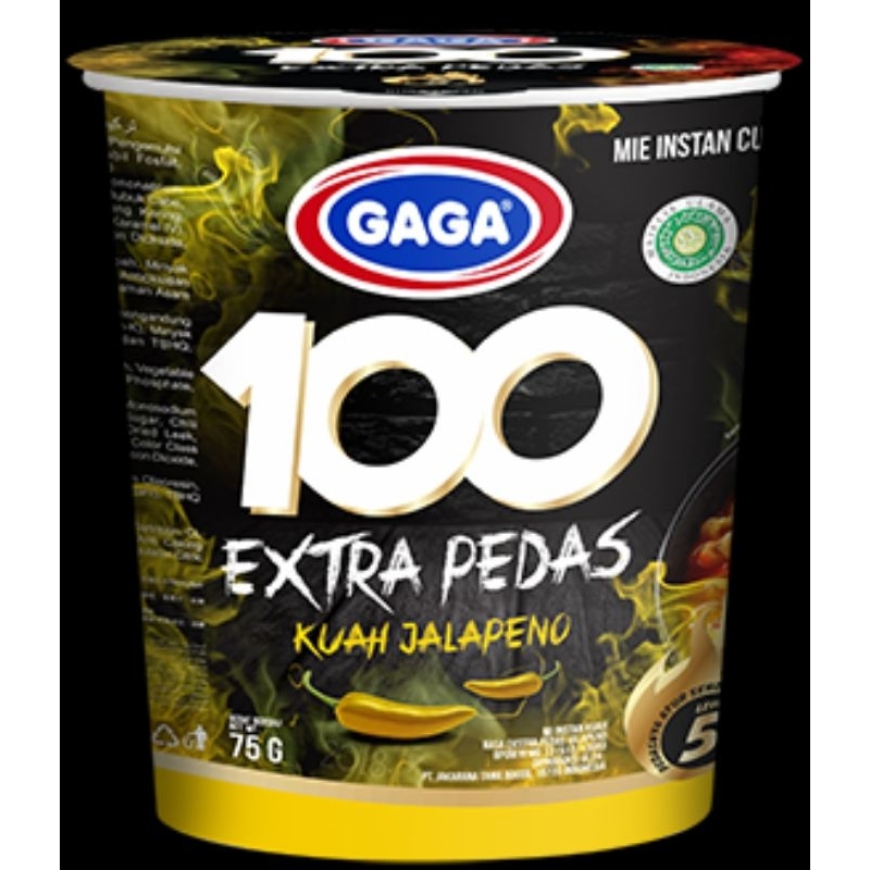 

MIE GAGA 100 EXTRA PEDAS RASA KUAH JALAPENO