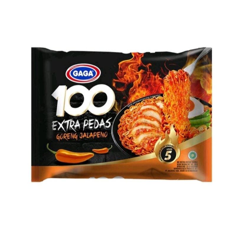 

gaga 100 extra pedas goreng jalapeno 85gr