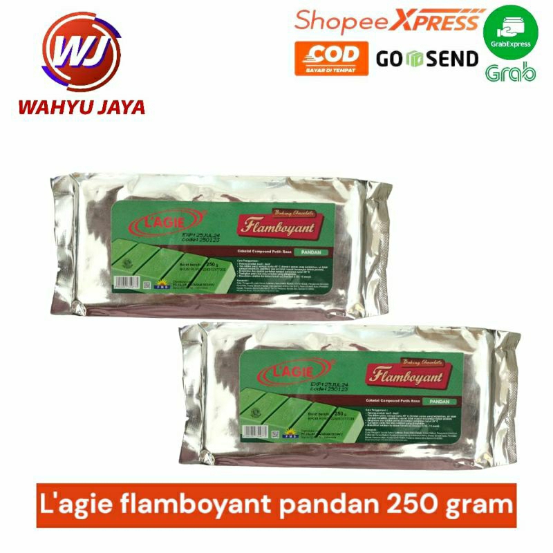 

Lagie flamboyant pandan 250 gram