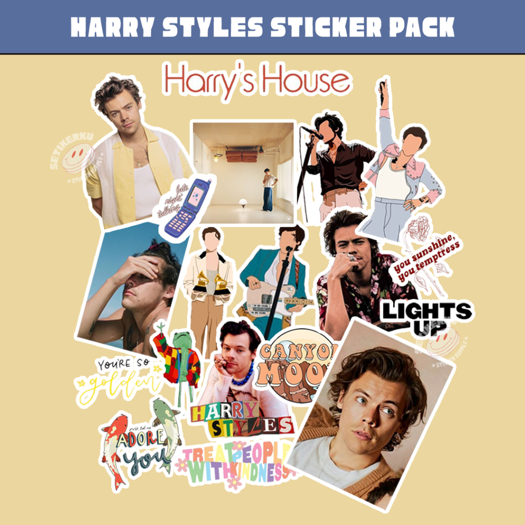 

Harry Styles Sticker Pack A6 (19pcs)