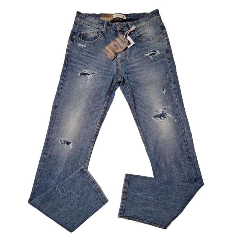 Celana jeans Denim Manzone Slimfit original size 30(LP 80cm)