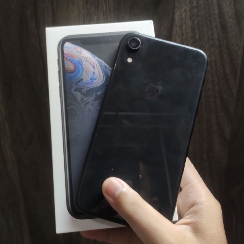 iPhone XR 128GB Ex iBox HP Fullset Nominus Mulus Like New Seperti Baru Belum Pernah Service