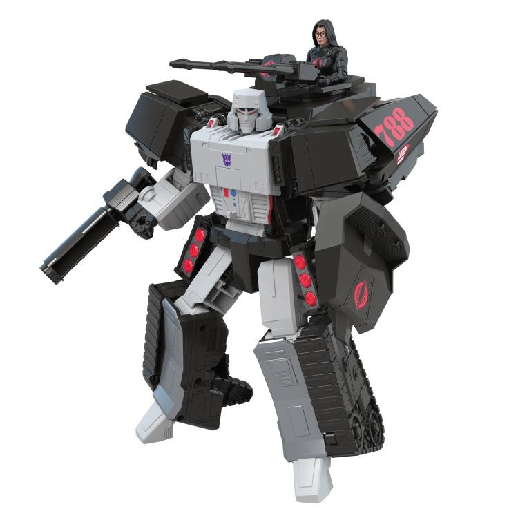 Habsro Transformers X GI Joe - Megatron HIIS Tank & Baroness
