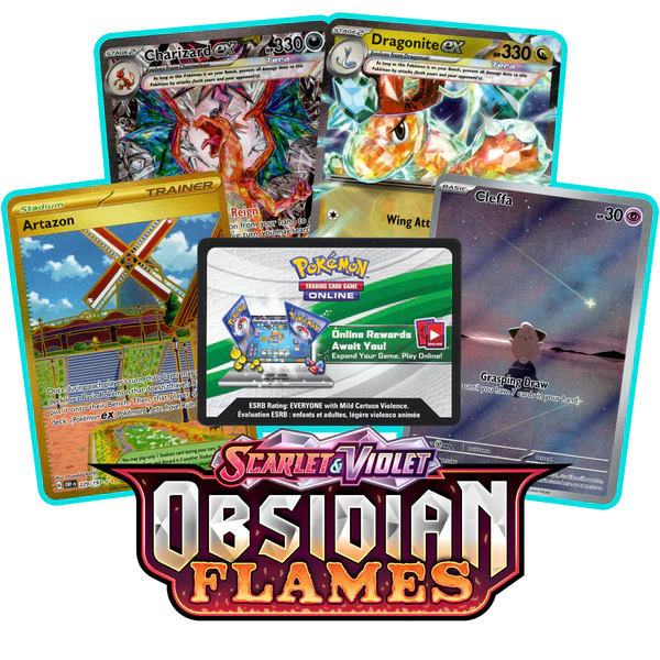 Obsidian Flames Expansion Booster Pack - Pokemon TCG Online (PTCGO)