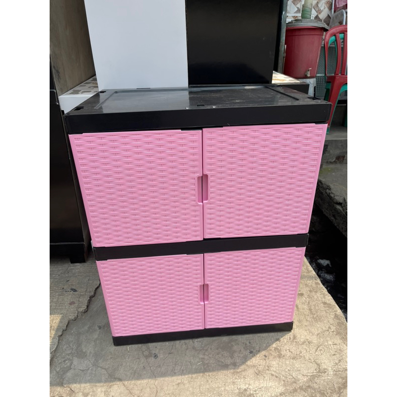 LEMARI PLASTIK 2 SUSUN,LEMARI PAKAIAN PLASTIK 2 SUSUN