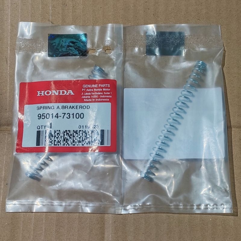 Pir per brakerod kawat stik rem belakang Honda Grand Supra Revo Blade Karisma Fit New Tiger Mega Pro