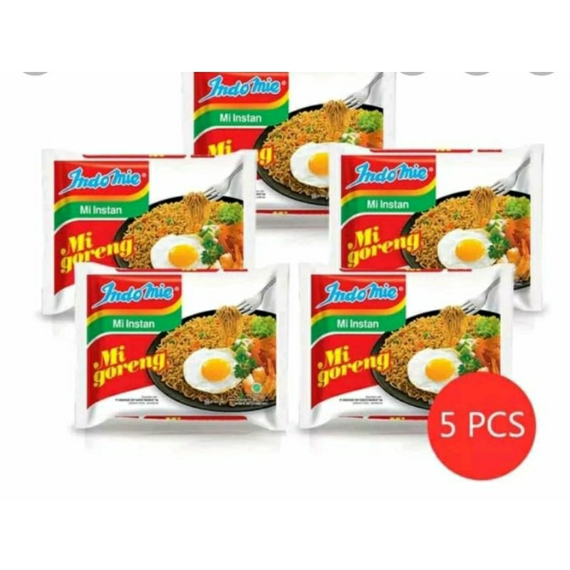

Indomie goreng isi 5pcs