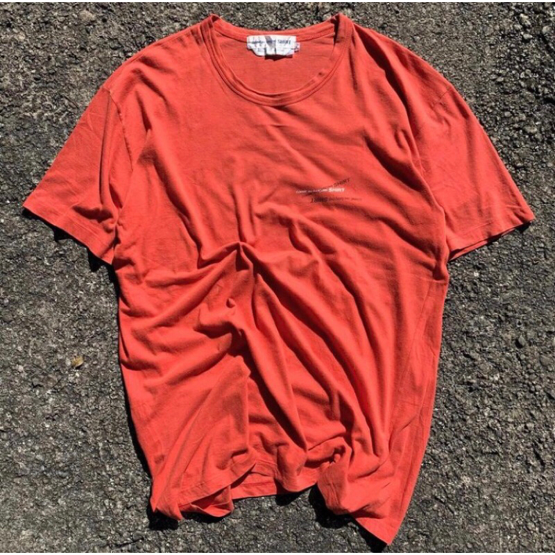 comme des garcons tshirt preloved seken second