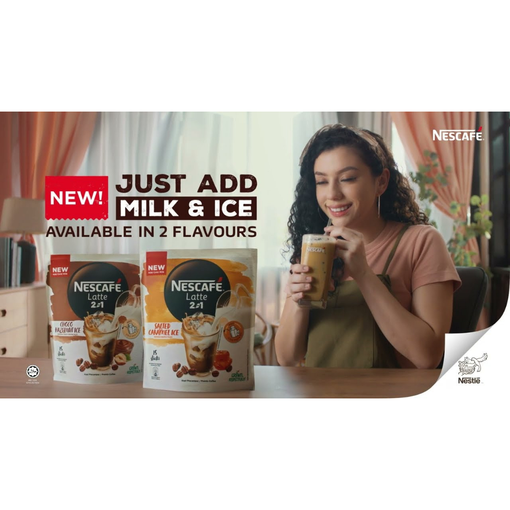 

ECER 1 SASET VARIANT NESCAFE LATTE 2IN1 NESCAFE SALTED CARAMEL NESCAFE CHOCO HAZEL