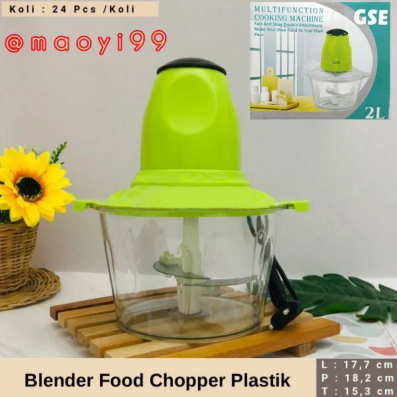 BLENDER FOOD CHOPPER ELEKTRIK GSE