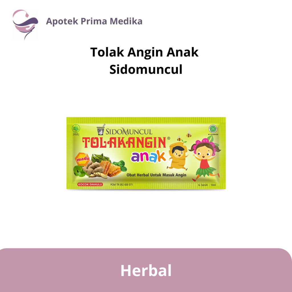 

Tolak Angin Anak - Obat Herbal Masuk Angin Anak