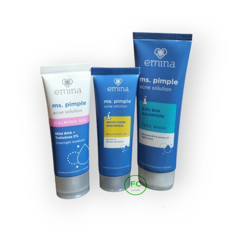 Emina Ms.Pimple Acne Solution Series 3in1 Paket