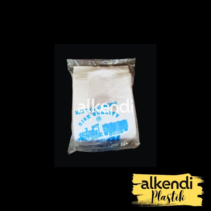 [UK.15] PLASTIK KANTONG HDPE LORI PUTIH | Plastik Los Kiloan Kecil Merk Lori