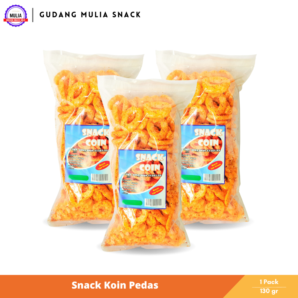 

Snack Coin Pedas | Spicy Ring | Camilan Koin Pedes