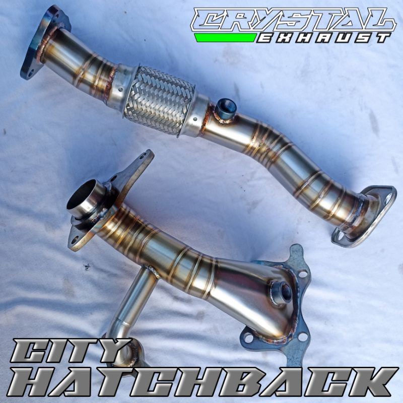 DOWNPIPE FRONTPIPE HONDA CITY HATCBACK RS / Downpipe Honda City Hatchback/ Downpipe Frontpipe Honda 