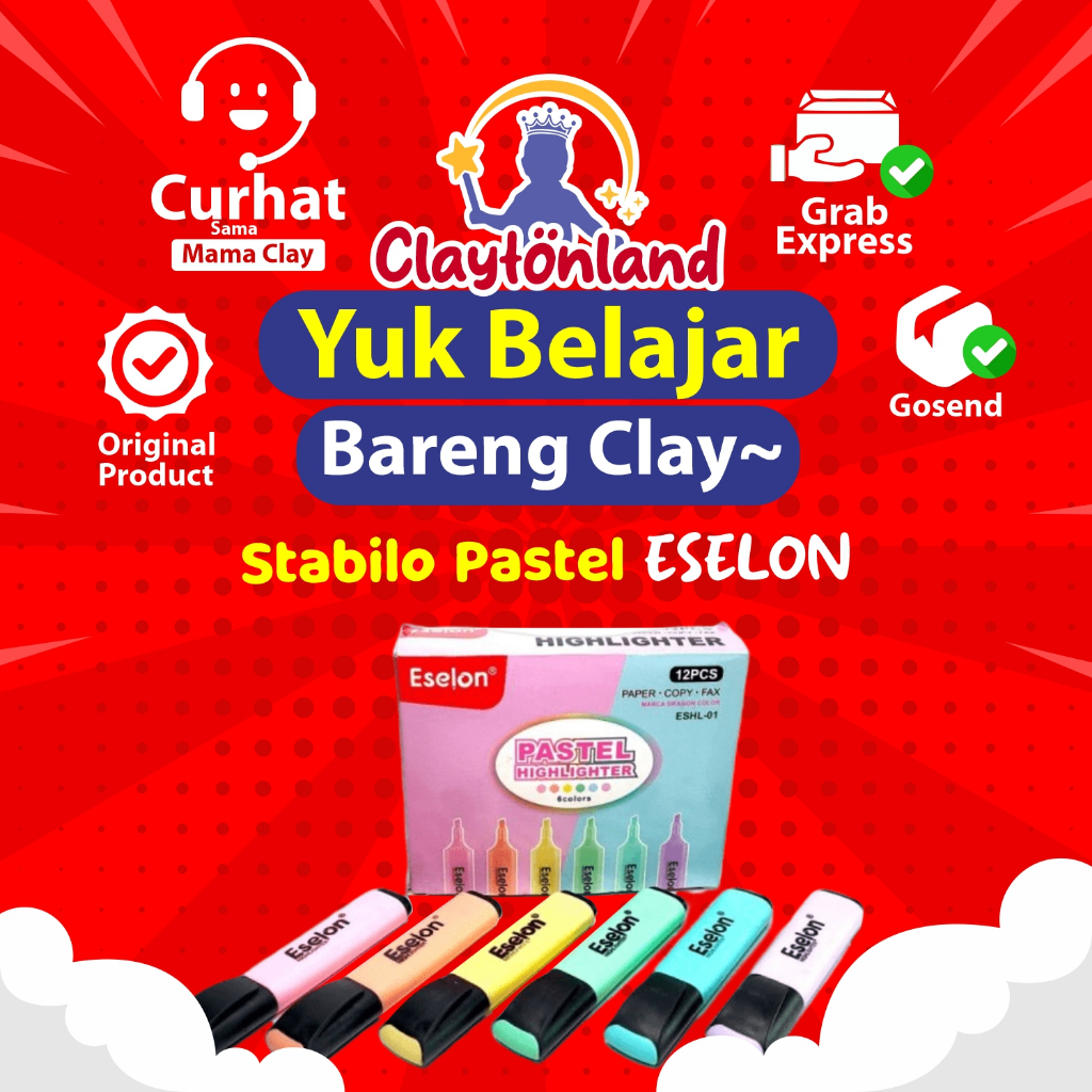 

Stabilo / Highlighter / Stabilo ESELON Pastel / 1pcs Stabilo Pastel ESHL01 (1pcs)