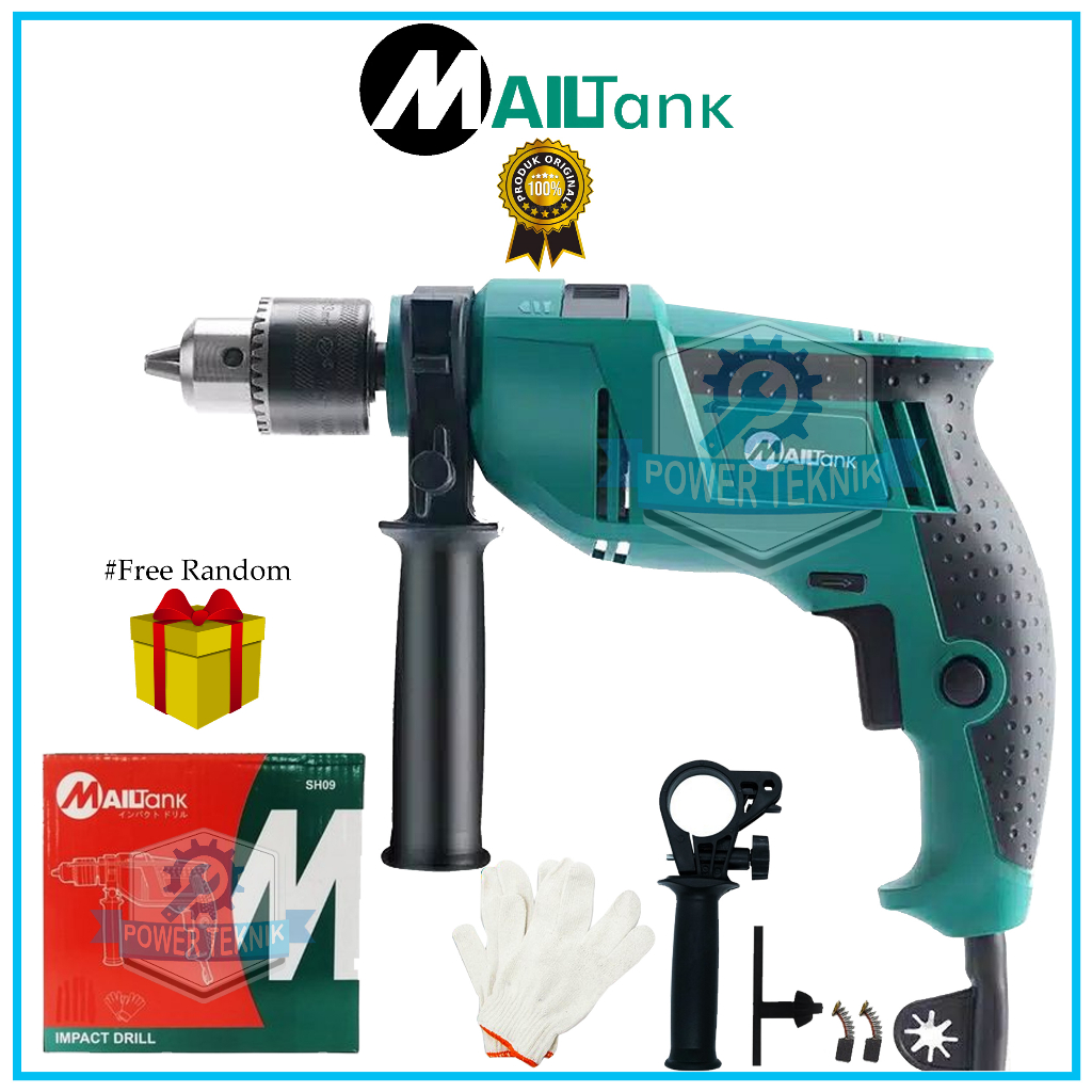 Mesin Bor Tembok Betok 13mm MAILTANK SH09 Mesin Bor Impact Drill 13 mm SH 09 Mesin Bor Listrik ORIGI