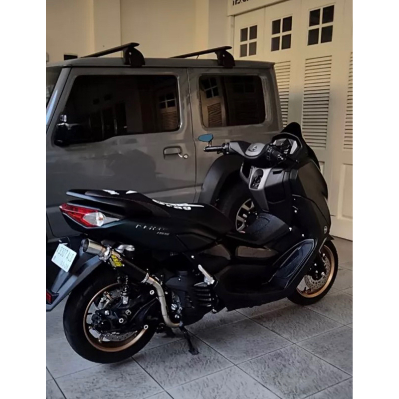 knalpot dsm samlong black n max new cobra aerox new cobra