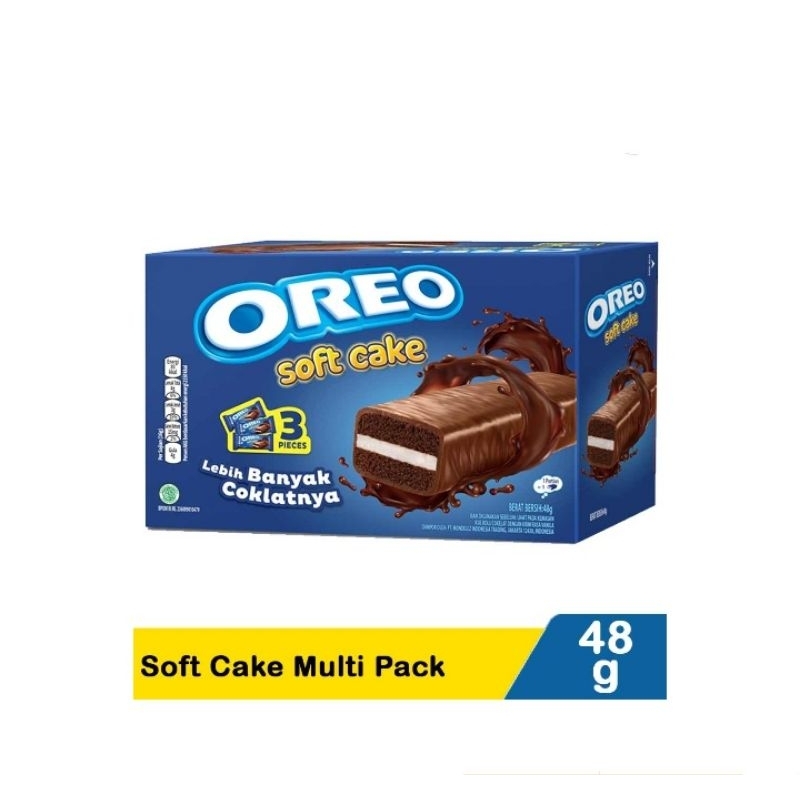 

Oreo Soft Cake Multi Pack 48G