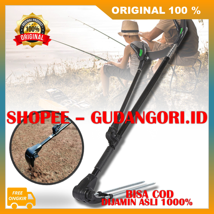 Holder Dudukan Joran Pancing Stand Holder Joran Pancing Cagak Dudukan Joran Pancing Anti Karat ORIGI