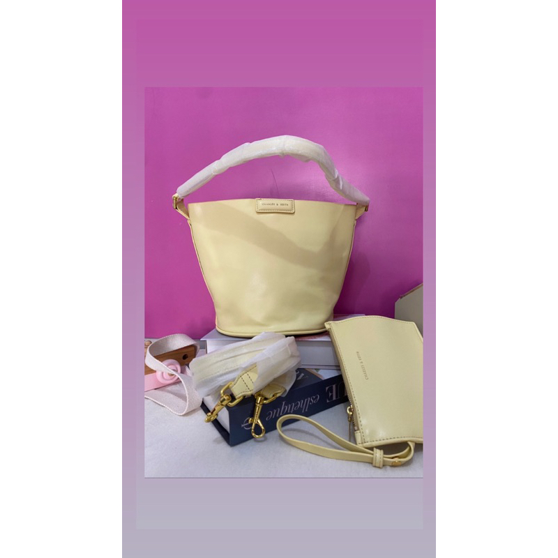 ck floral bu ket bag