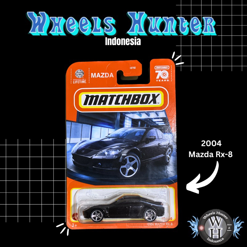 MATCHBOX MAZDA RX-8
