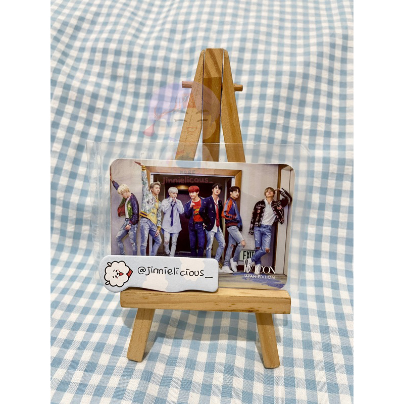BTS DICON Behind BTS Japan Edition - OT 7 photocard