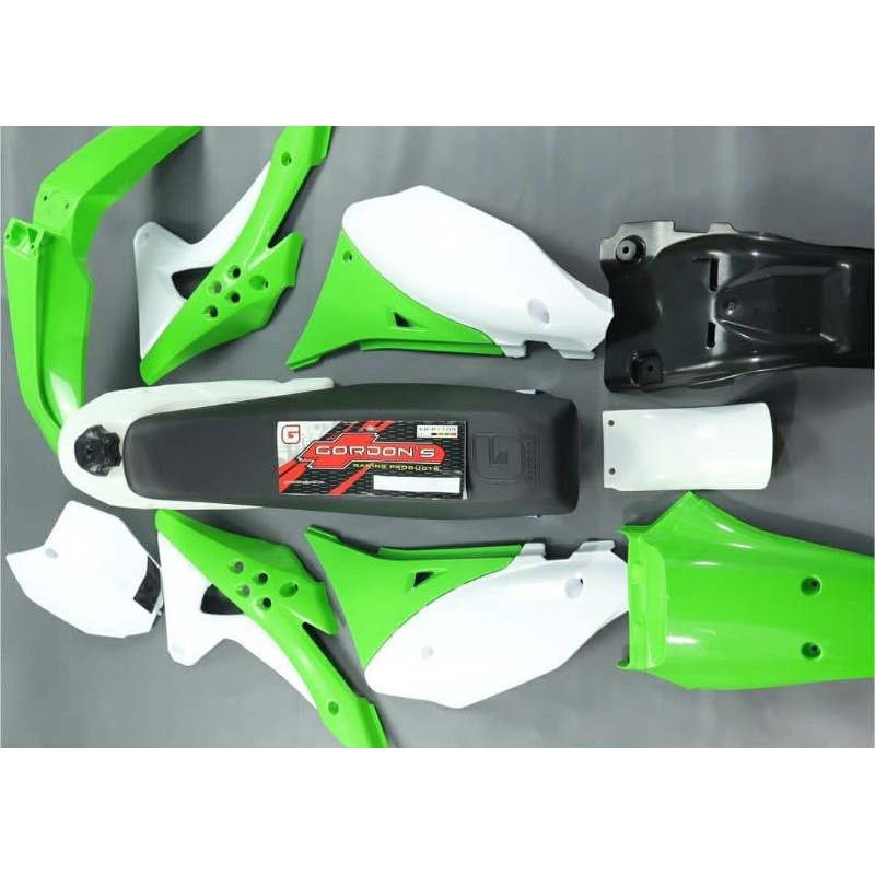 BODY GORDON HIJAU PUTIH KLX DTRACKER 150