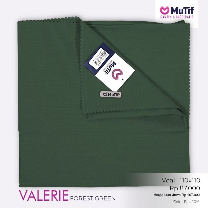 Hijab Mutif Valerie - Forest Green