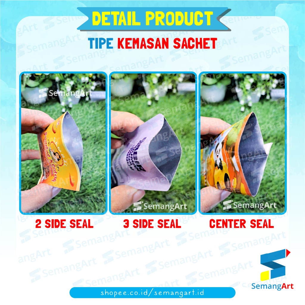 

Cetak Kemasan Sachet Stick 4x12 Minuman Serbuk Collagen / Bar Makanan Full Printing Desain Custom