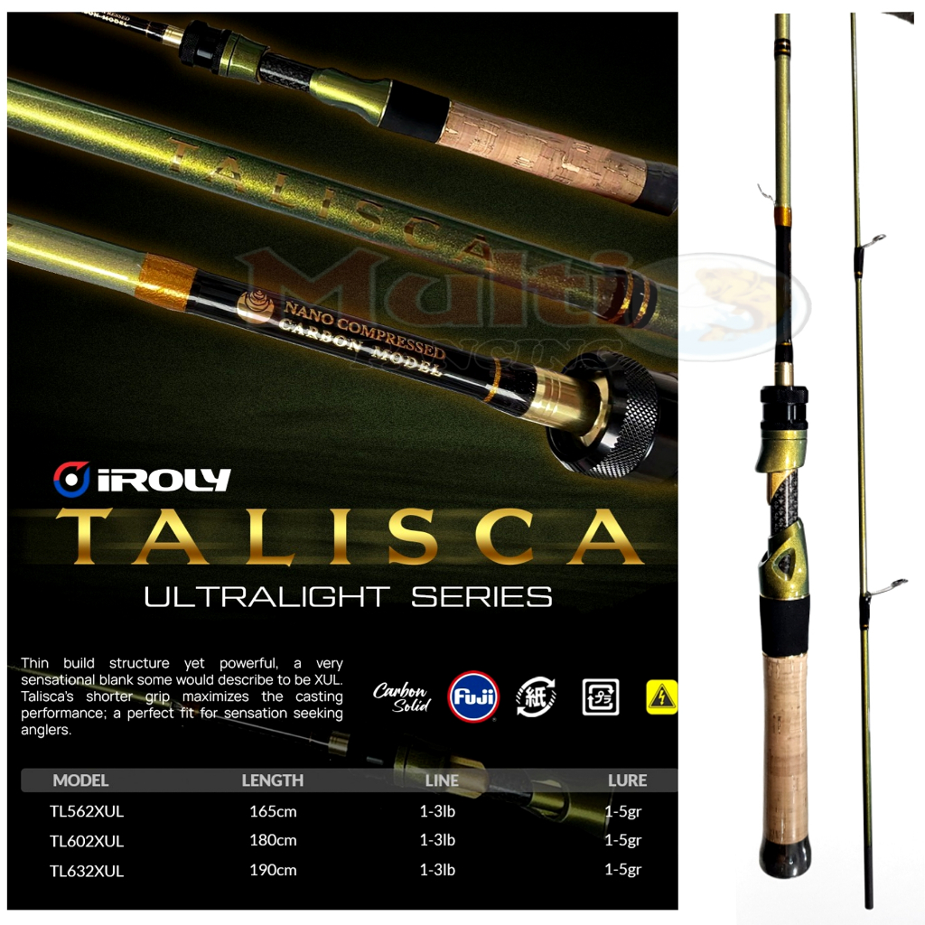 joran UL iroly talisca solid carbon (ring fuji alconite)