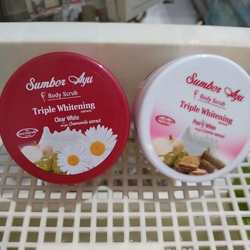 Sumber Ayu Body Scrub Tripel Whitening (Nk)
