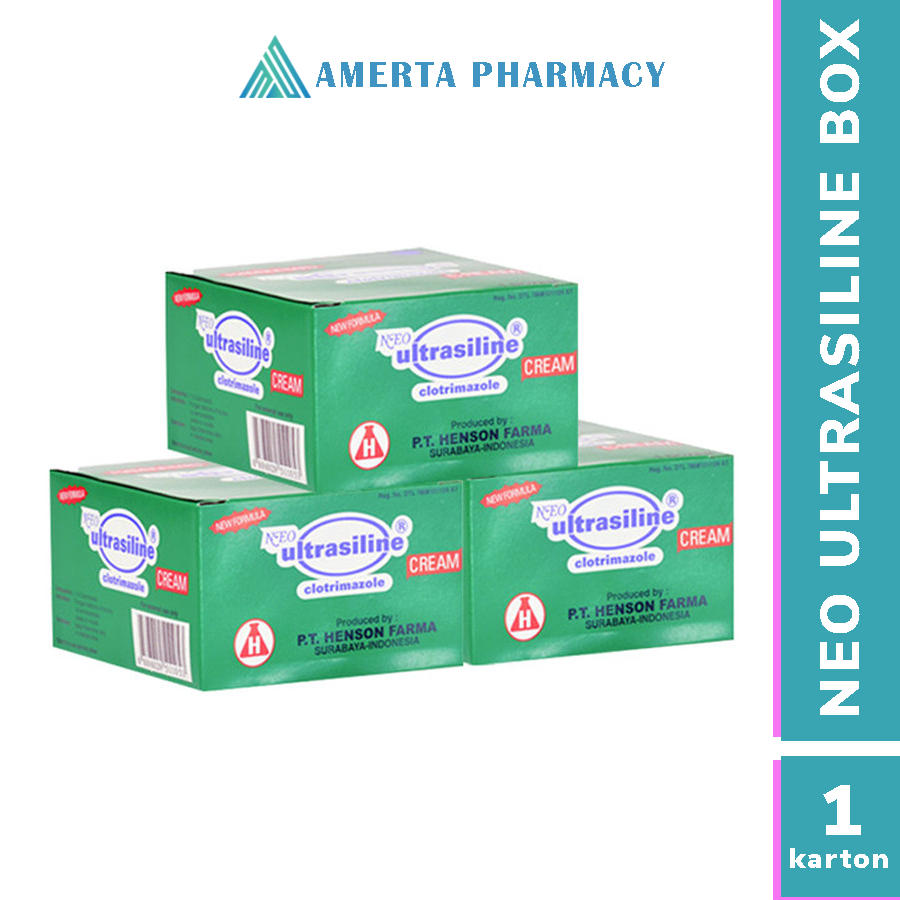 NEO ULTRASILINE Karton Isi 24 Box Krim Salep Kulit