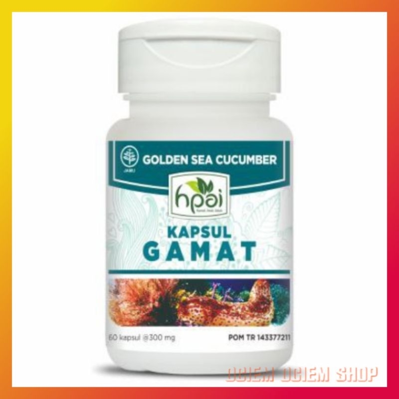 Gamat Herbal Sendi Flu Pengapuran Tulang Hni Hpai