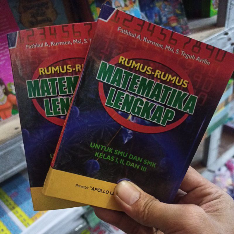 Rumus - Rumus Matematika LENGKAP Untuk SMU-SMA-SMK